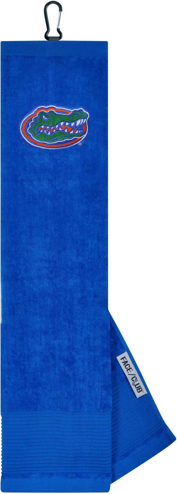 Team Effort Florida Gators Embroidered Face/Club Tri-Fold Towel