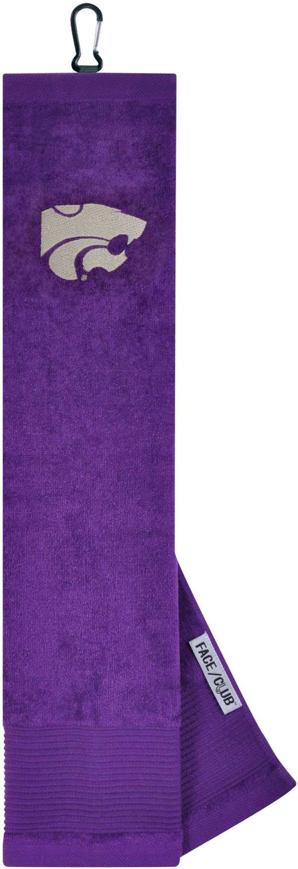 Team Effort Kansas State Wildcats Embroidered Face/Club Tri-Fold Towel