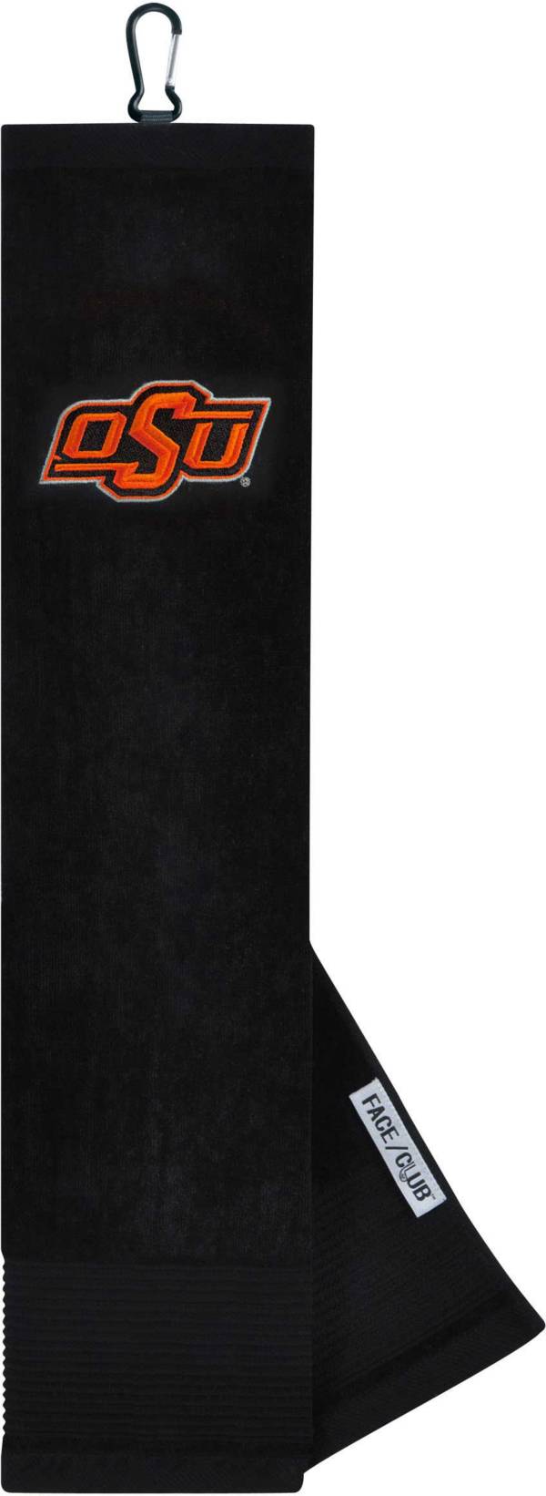 Team Effort Oklahoma State Cowboys Embroidered Face/Club Tri-Fold Towel