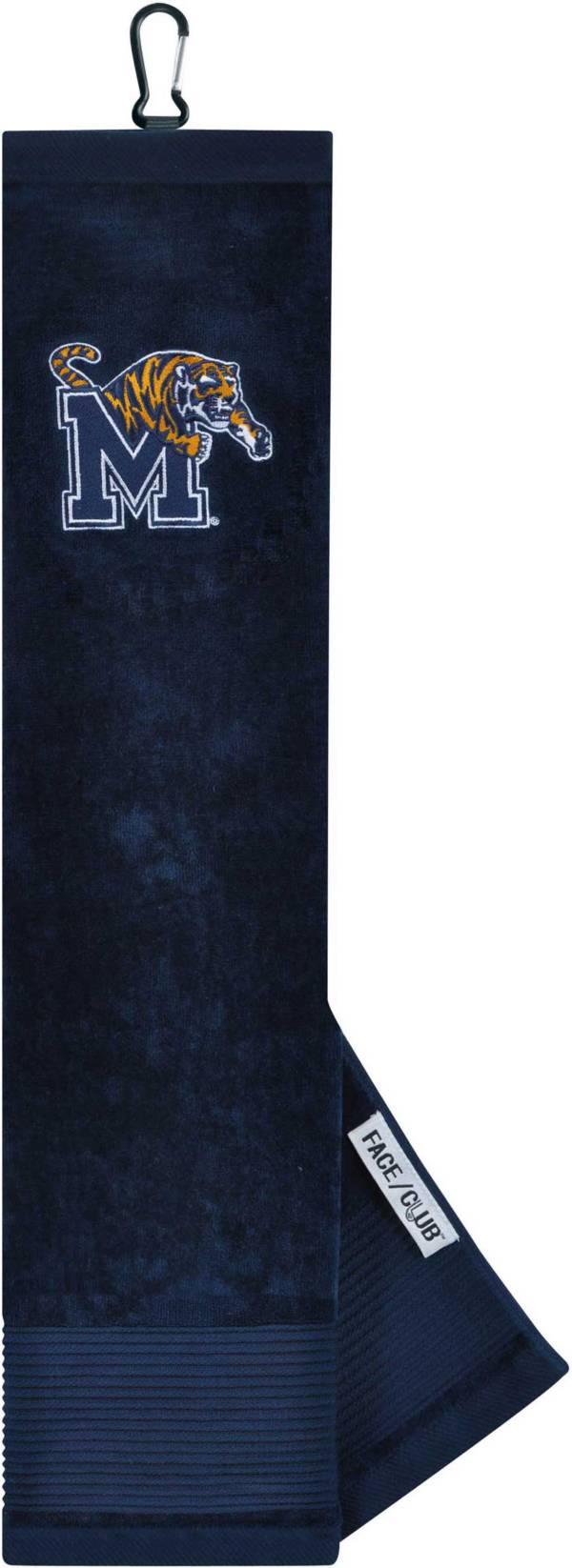Team Effort Memphis Tigers Embroidered Face/Club Tri-Fold Towel
