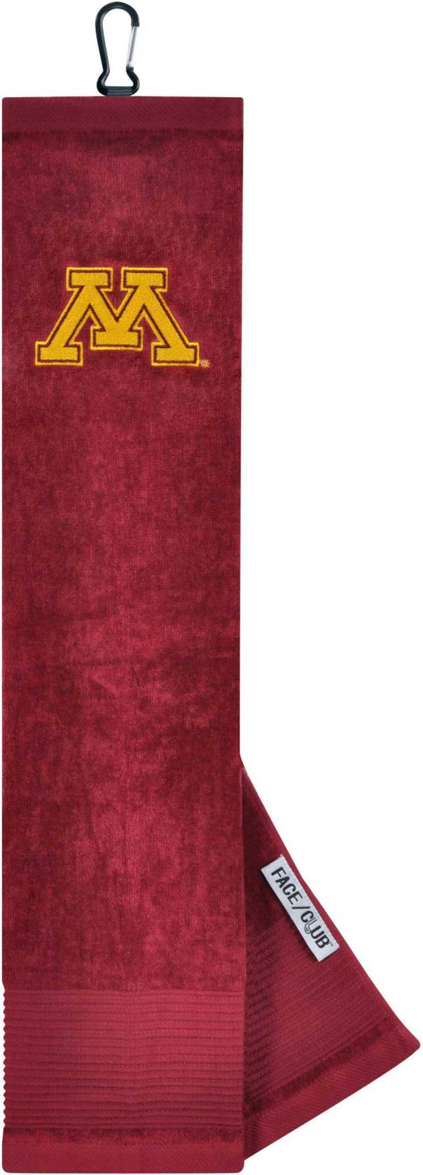 Team Effort Minnesota Golden Gophers Embroidered Face/Club Tri-Fold Towel