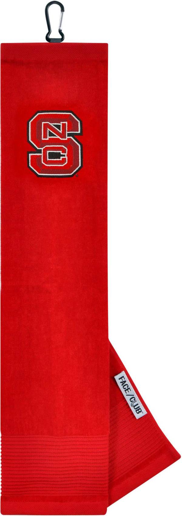 Team Effort NC State Wildcats Embroidered Face/Club Tri-Fold Towel