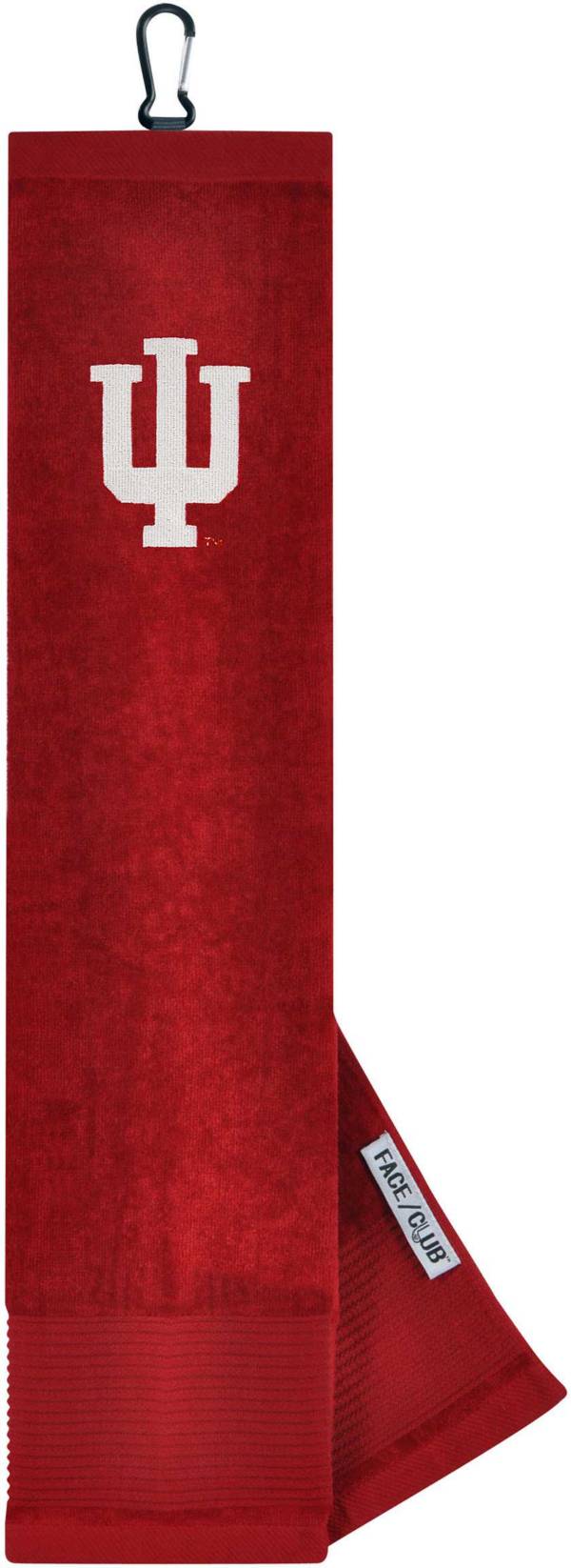 Team Effort Indiana Hoosiers Embroidered Face/Club Tri-Fold Towel product image