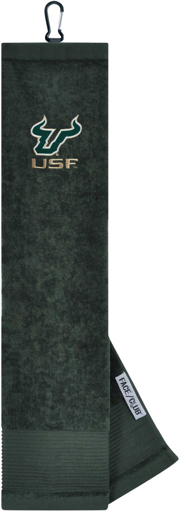 Team Effort South Florida Bulls Embroidered Face/Club Tri-Fold Towel