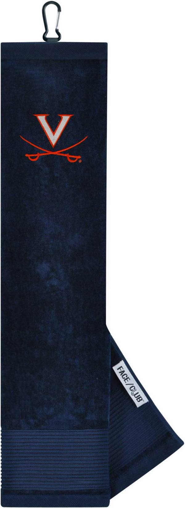 Team Effort Virginia Cavaliers Embroidered Face/Club Tri-Fold Towel