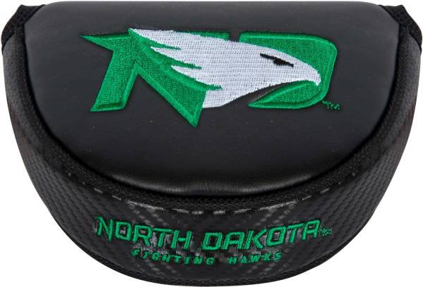 Team Effort North Dakota Fighting Hawks Mallet Putter Headcover
