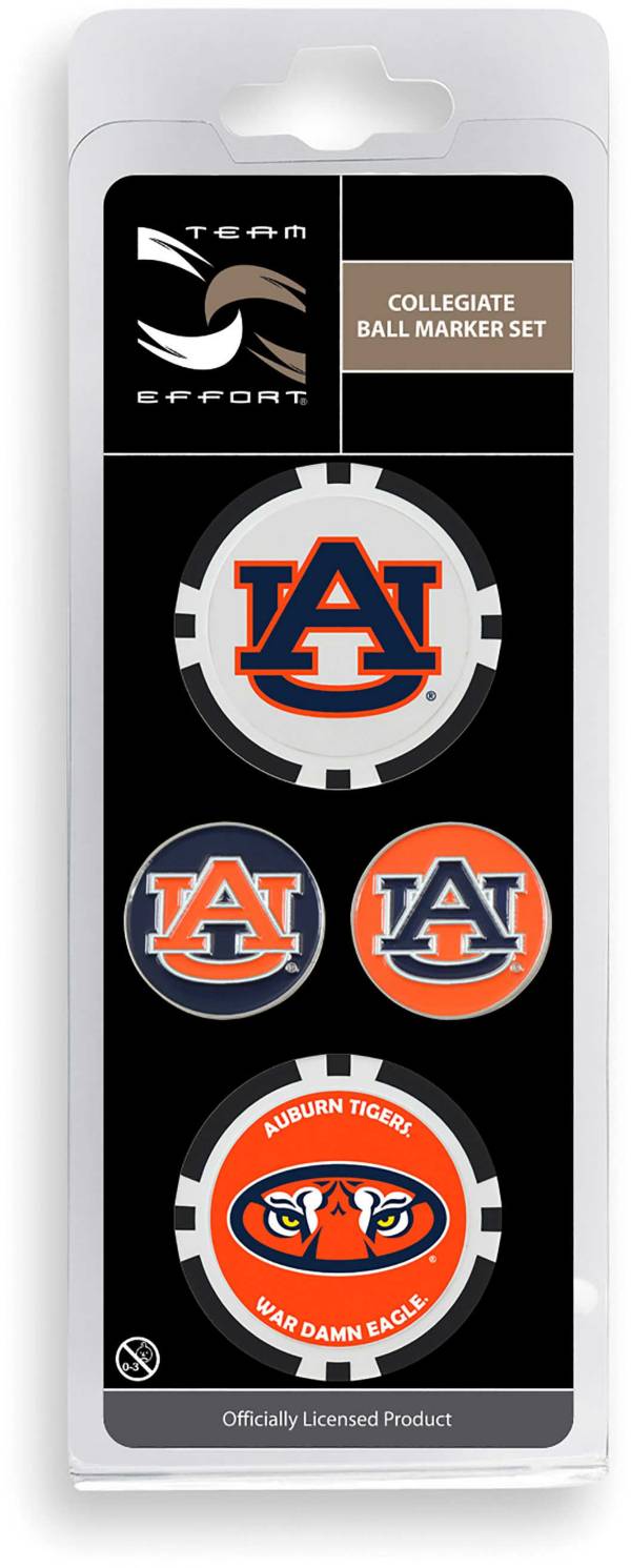 Team Effort Auburn Tigers Ball Marker Set