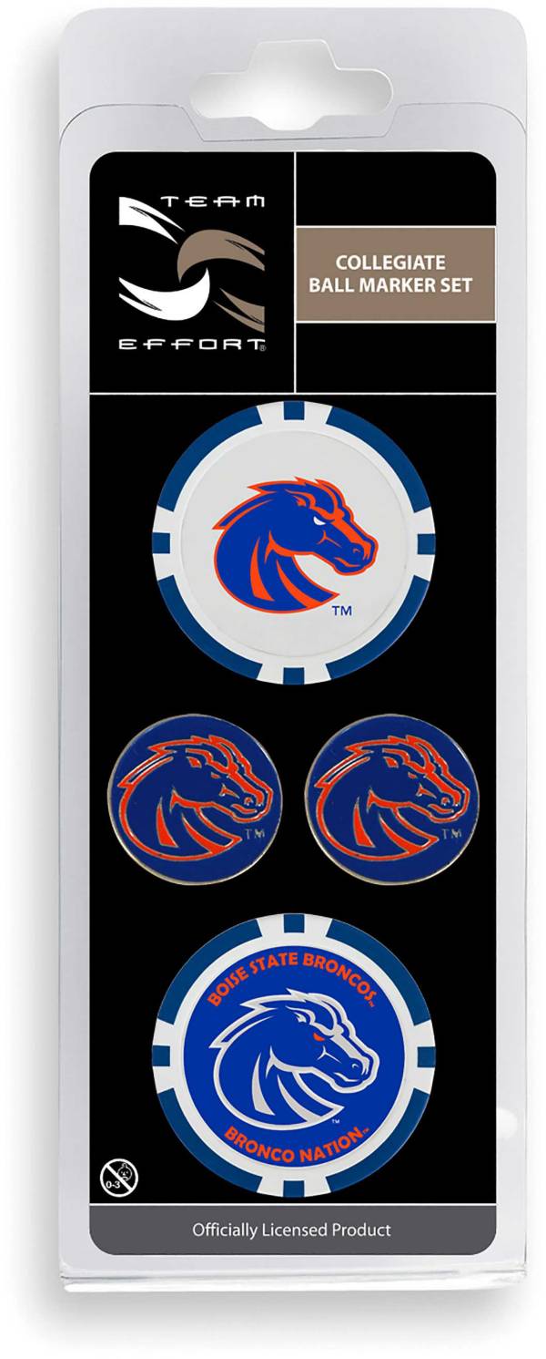 Team Effort Boise State Broncos Ball Marker Set