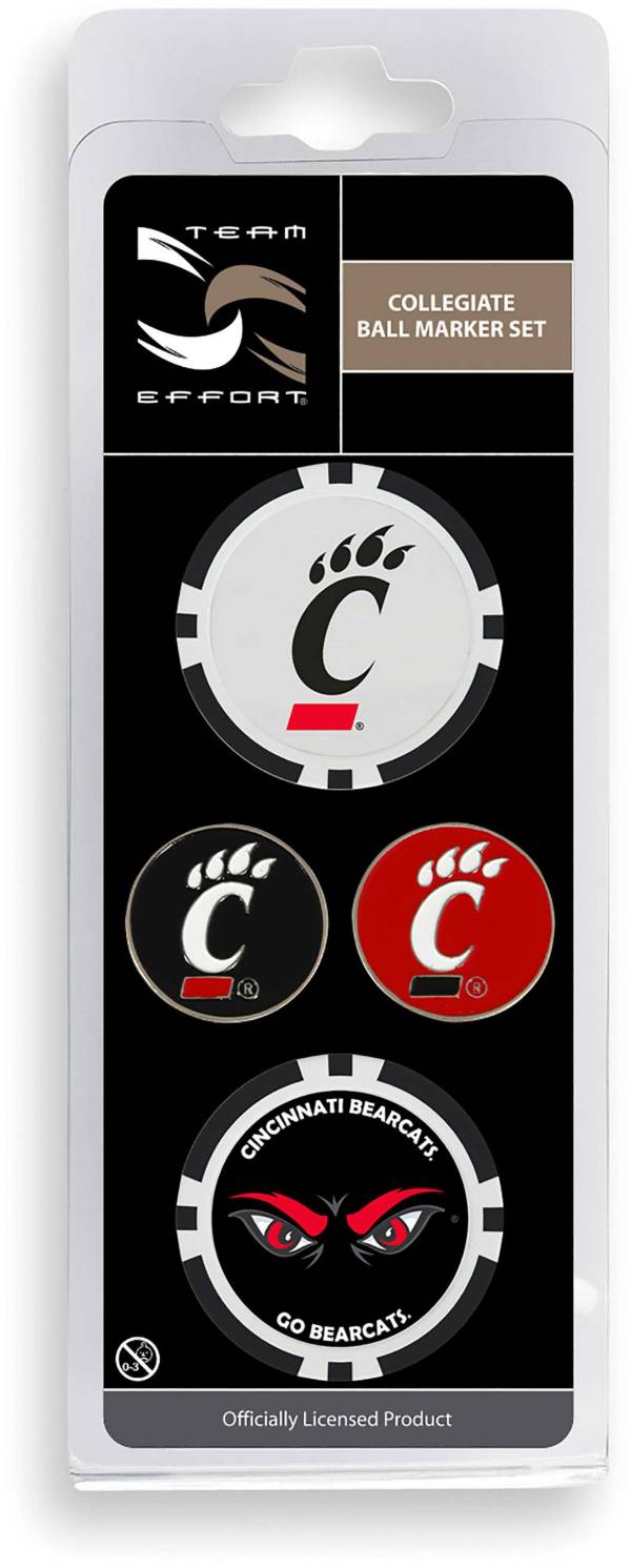 Team Effort Cincinnati Bearcats Ball Marker Set