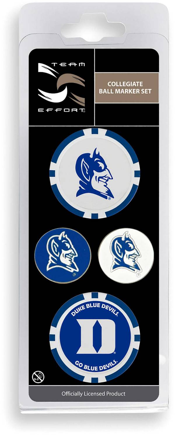 Team Effort Duke Blue Devils Ball Marker Set