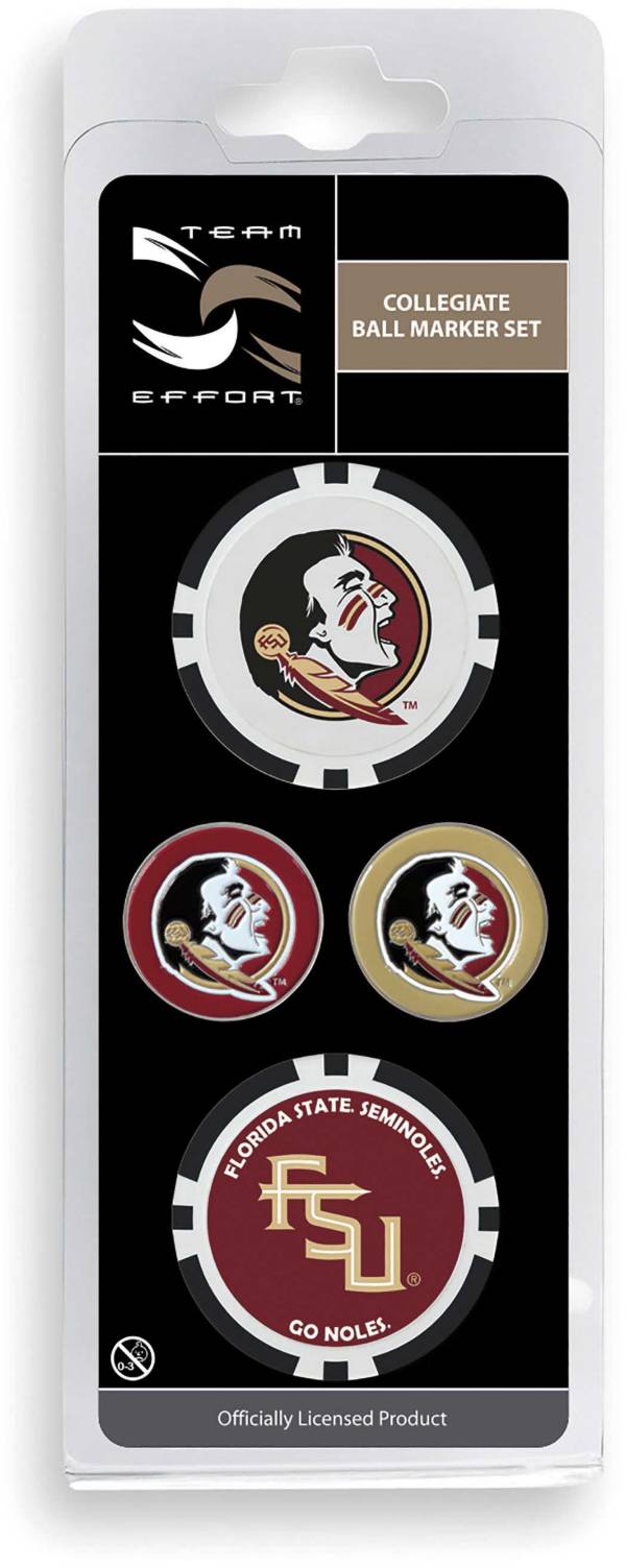 Team Effort Florida State Seminoles Ball Marker Set