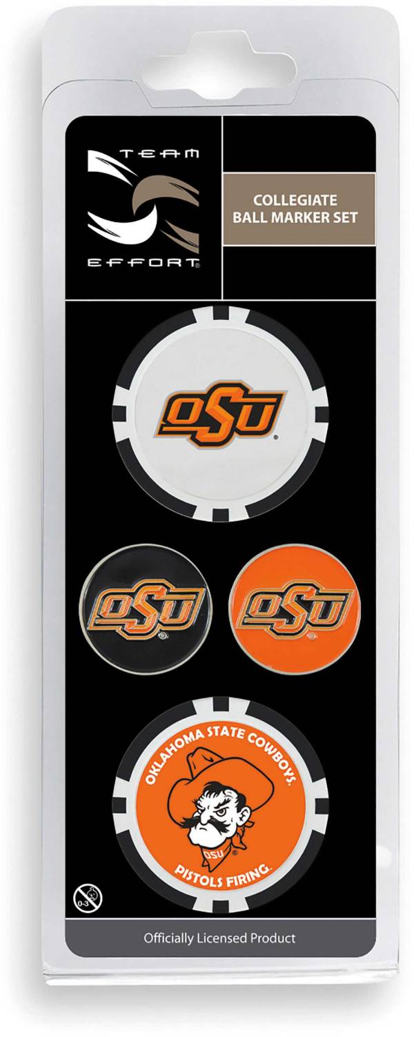 Team Effort Oklahoma State Cowboys Ball Marker Set
