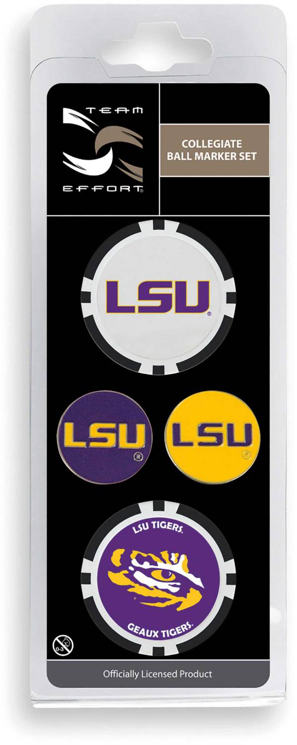 Team Effort LSU Tigers Ball Marker Set