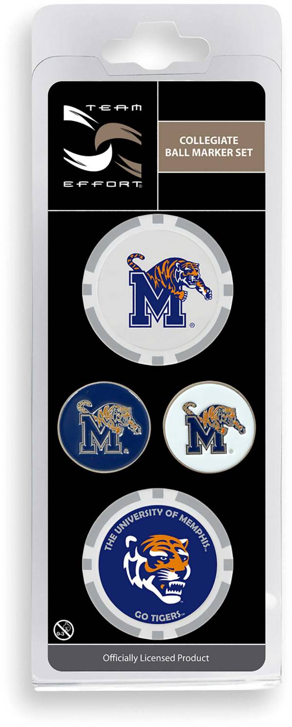 Team Effort Memphis Tigers Ball Marker Set