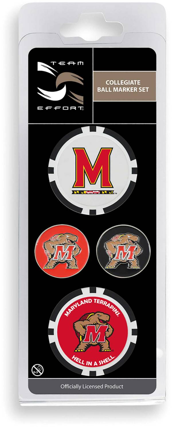 Team Effort Maryland Terrapins Ball Marker Set