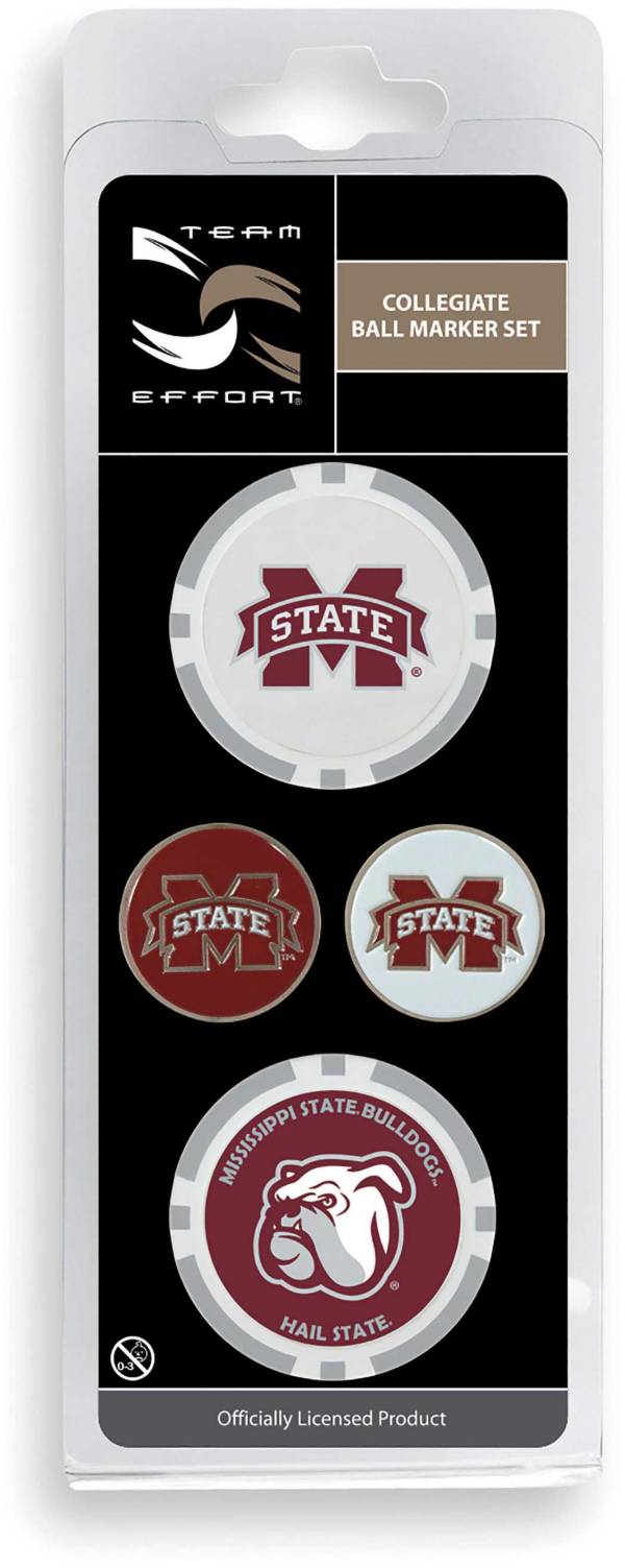 Team Effort Mississippi State Bulldogs Ball Marker Set