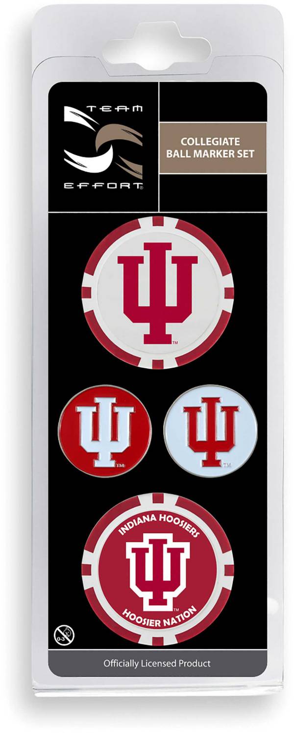 Team Effort Indiana Hoosiers Ball Marker Set