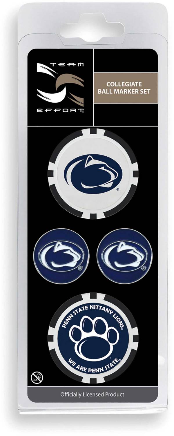 Team Effort Penn State Nittany Lions Ball Marker Set