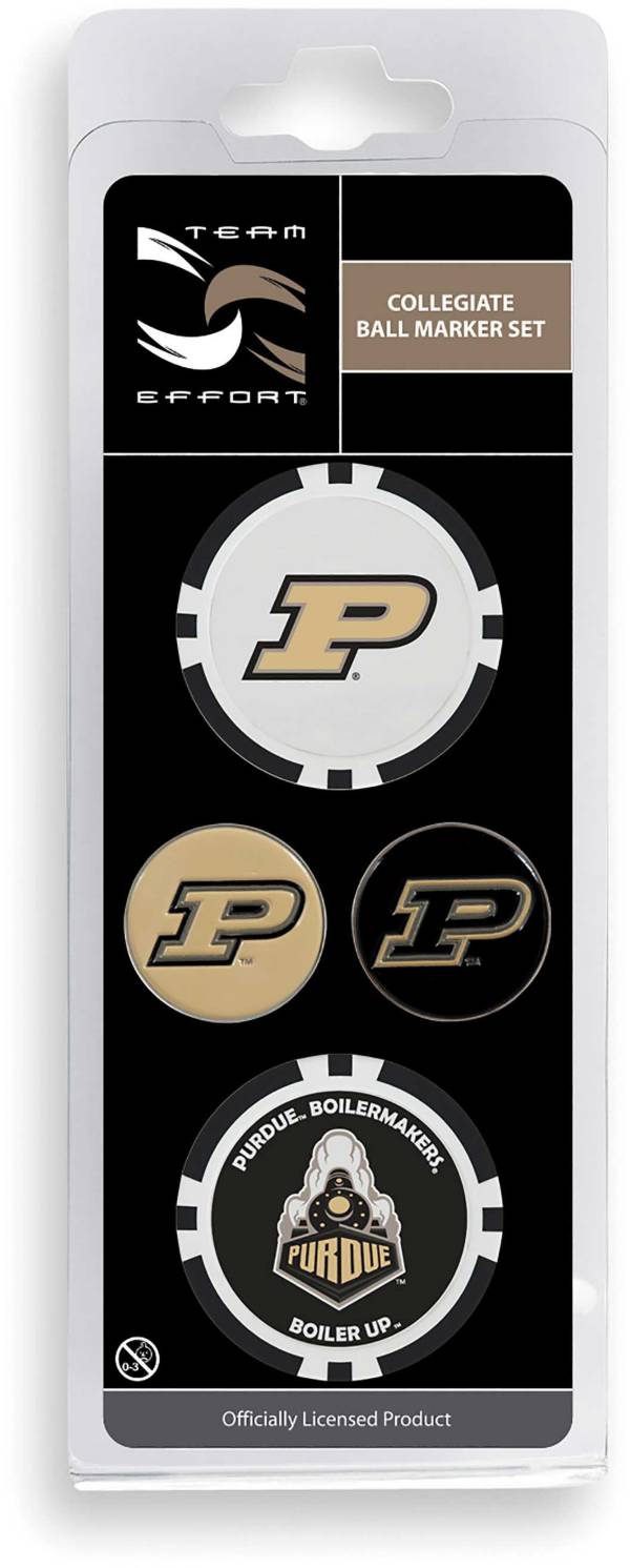 Team Effort Purdue Boilermakers Ball Marker Set