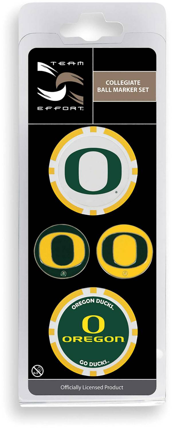 Team Effort Oregon Ducks Ball Marker Set