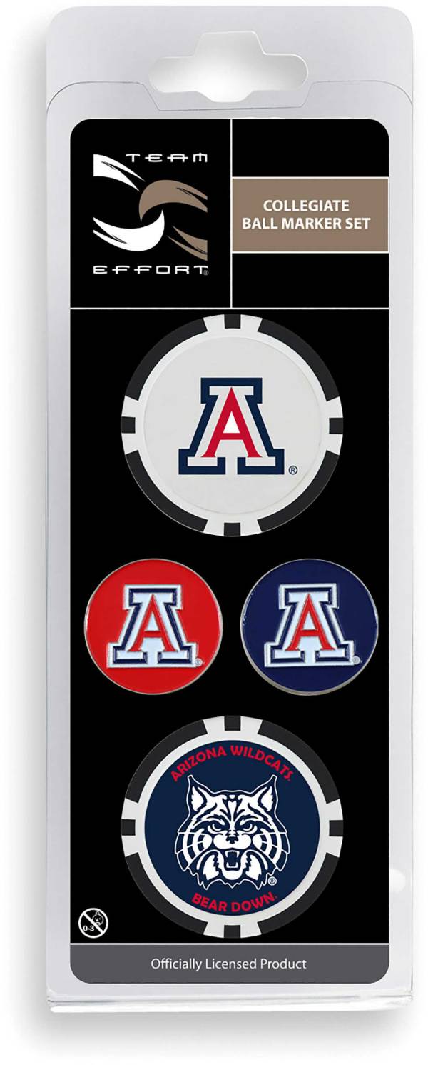 Team Effort Arizona Wildcats Ball Marker Set