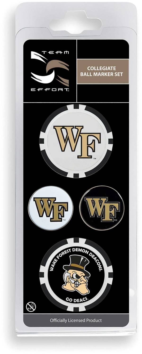 Team Effort Wake Forest Demon Deacons Ball Marker Set