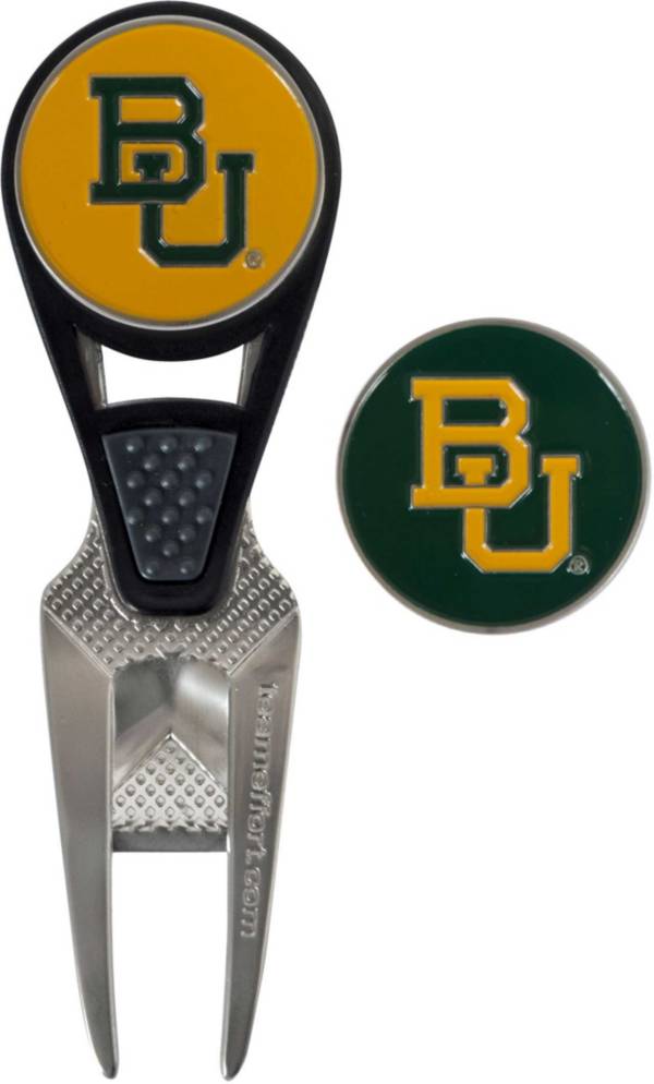 Team Effort Baylor Bears CVX Divot Tool and Ball Marker Set