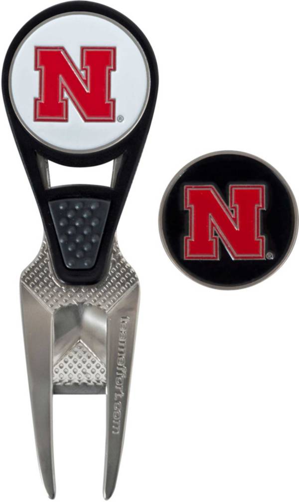 Team Effort Nebraska Cornhuskers CVX Divot Tool and Ball Marker Set