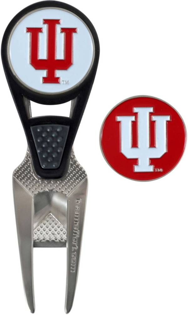 Team Effort Indiana Hoosiers CVX Divot Tool and Ball Marker Set