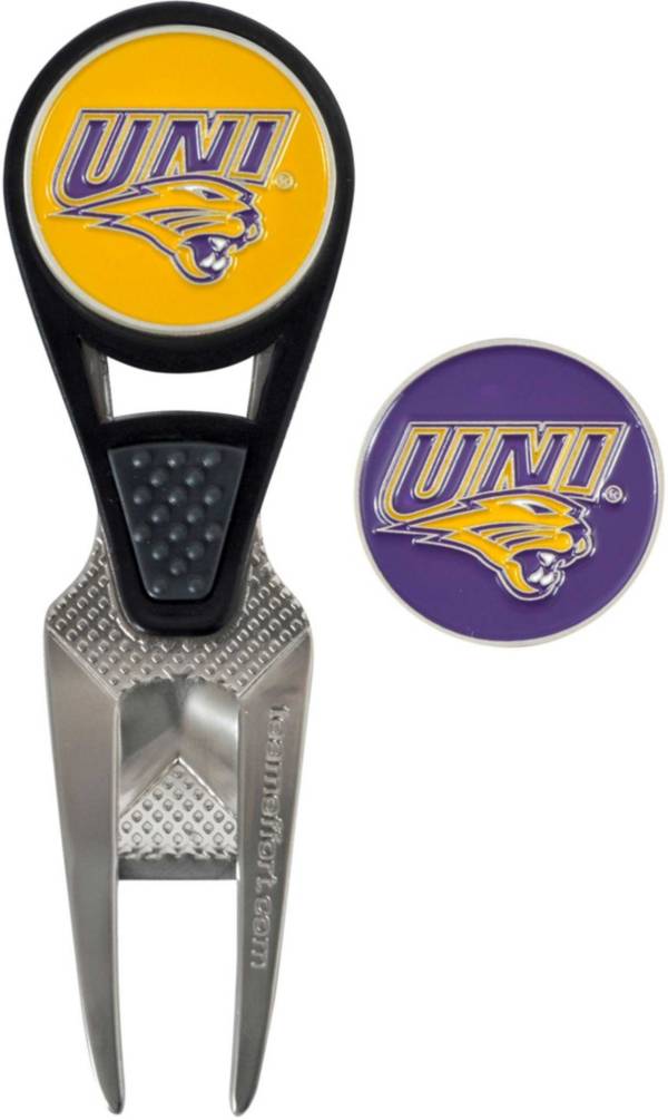 Team Effort Northern Iowa Panthers CVX Divot Tool and Ball Marker Set