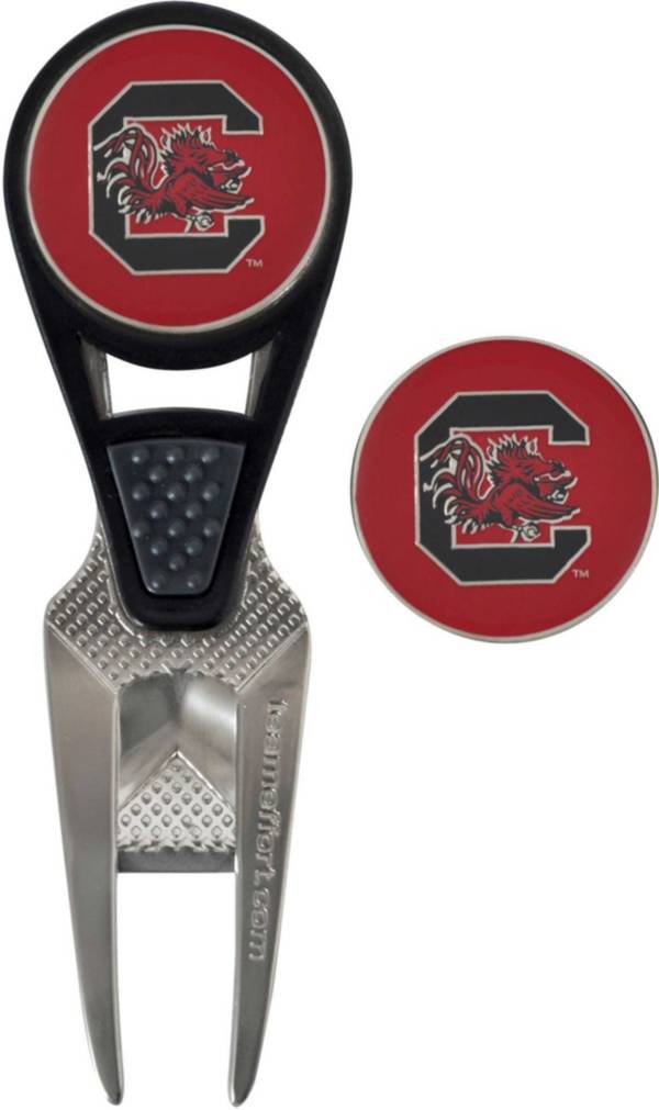 Team Effort South Carolina Gamecocks CVX Divot Tool and Ball Marker Set