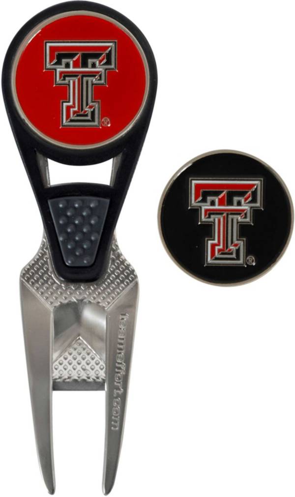 Team Effort Texas Tech Red Raiders CVX Divot Tool and Ball Marker Set product image