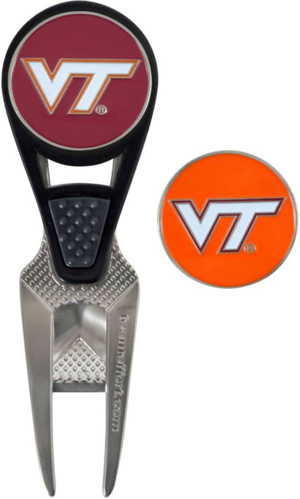 Team Effort Virginia Tech Hokies CVX Divot Tool and Ball Marker Set product image