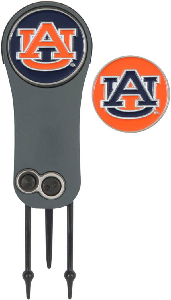 Team Effort Auburn Tigers Switchblade Divot Tool and Ball Marker Set