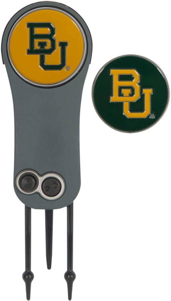 Team Effort Baylor Bears Switchblade Divot Tool and Ball Marker Set
