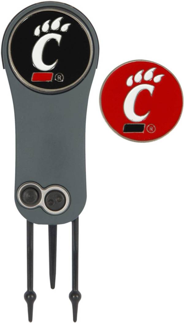 Team Effort Cincinnati Bearcats Switchblade Divot Tool and Ball Marker Set product image