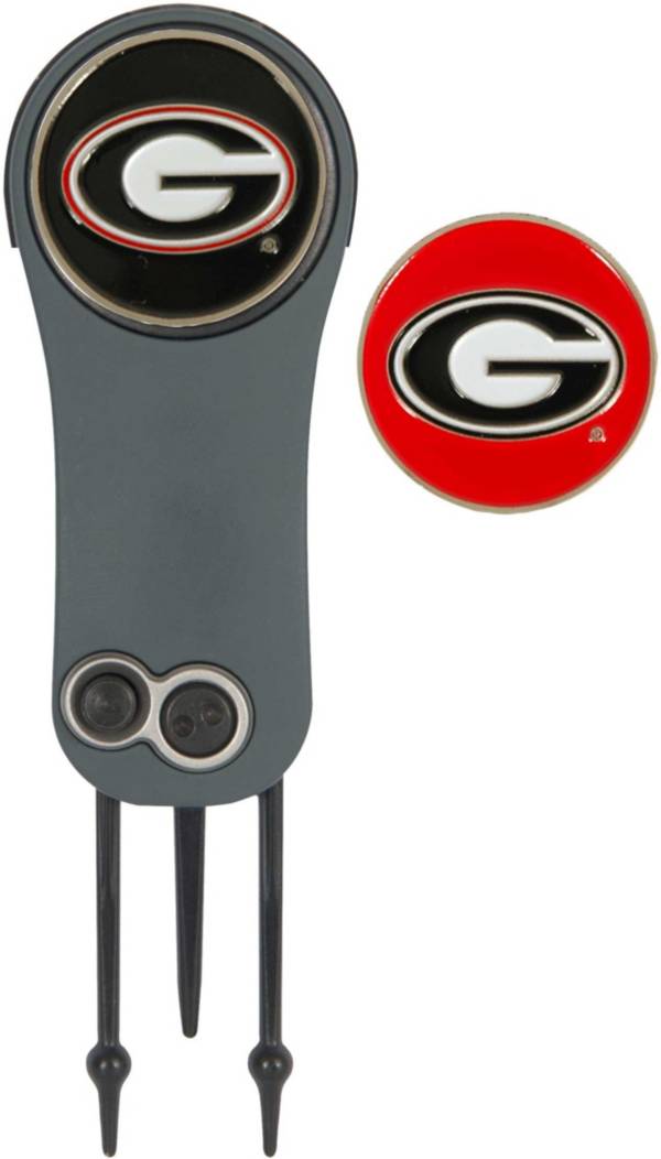 Team Effort Georgia Bulldogs Switchblade Divot Tool and Ball Marker Set