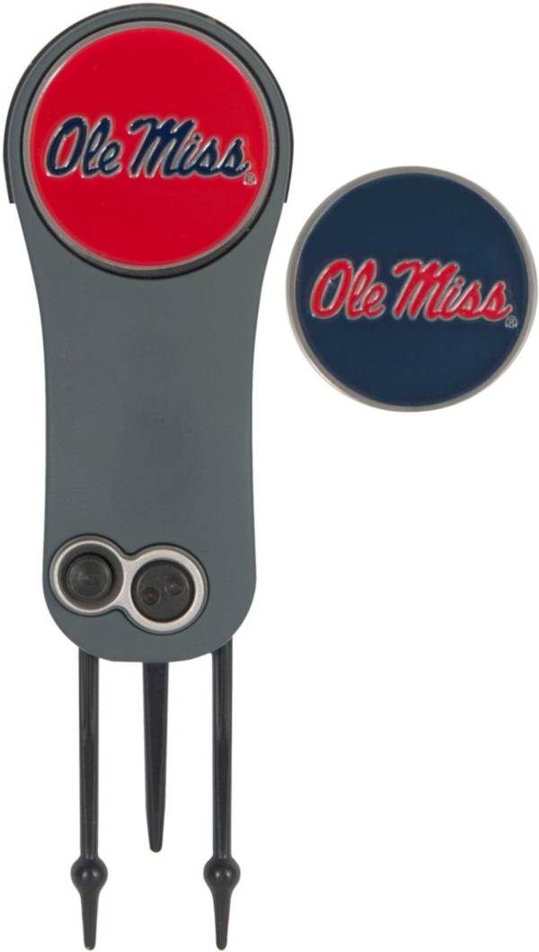 Team Effort Ole Miss Rebels Switchblade Divot Tool and Ball Marker Set