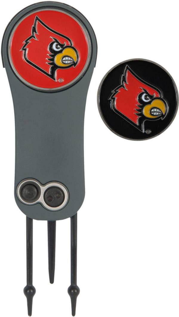 Team Effort Louisville Cardinals Switchblade Divot Tool and Ball Marker Set product image