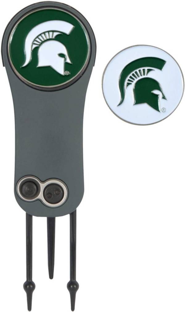Team Effort Michigan State Spartans Switchblade Divot Tool and Ball Marker Set