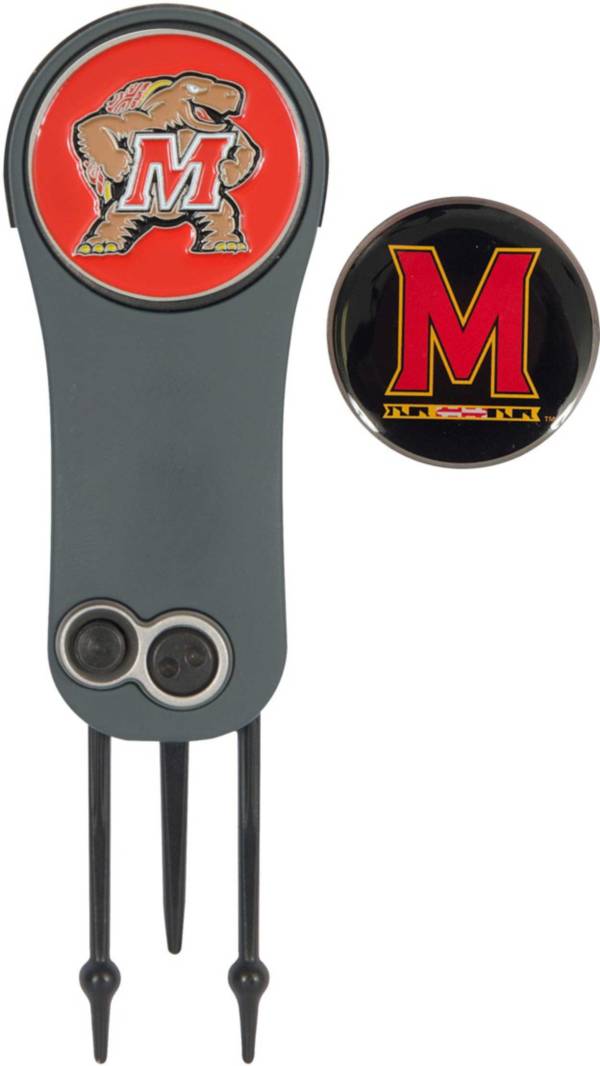 Team Effort Maryland Terrapins Switchblade Divot Tool and Ball Marker Set product image
