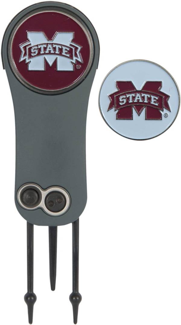 Team Effort Mississippi State Bulldogs Switchblade Divot Tool and Ball Marker Set