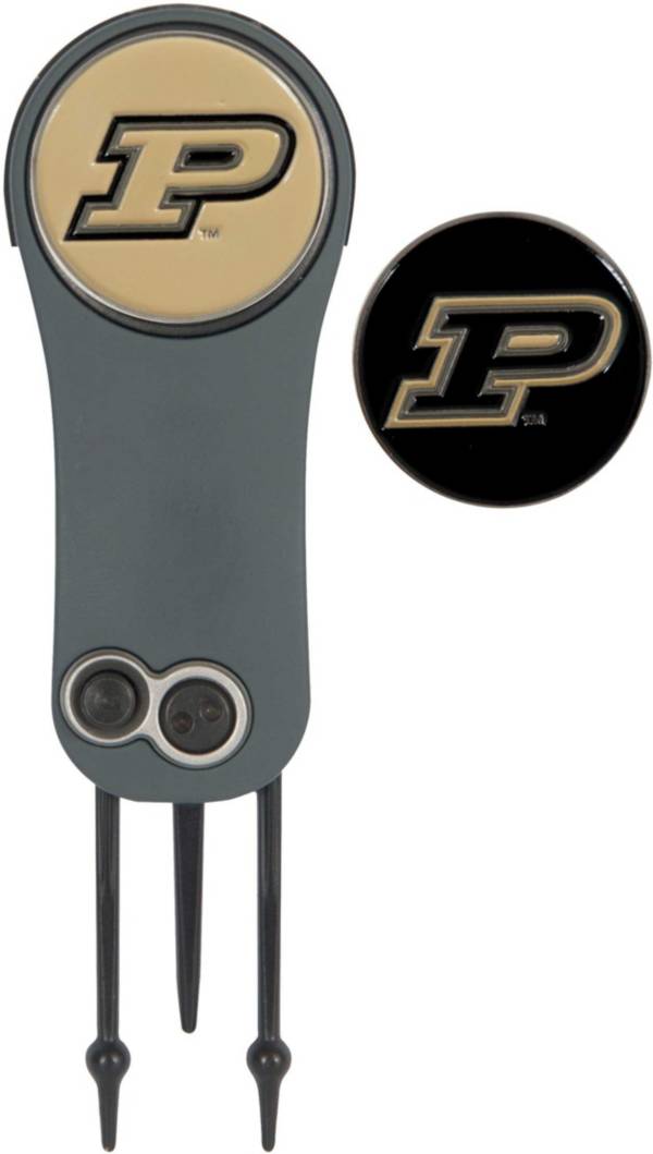 Team Effort Purdue Boilermakers Switchblade Divot Tool and Ball Marker Set