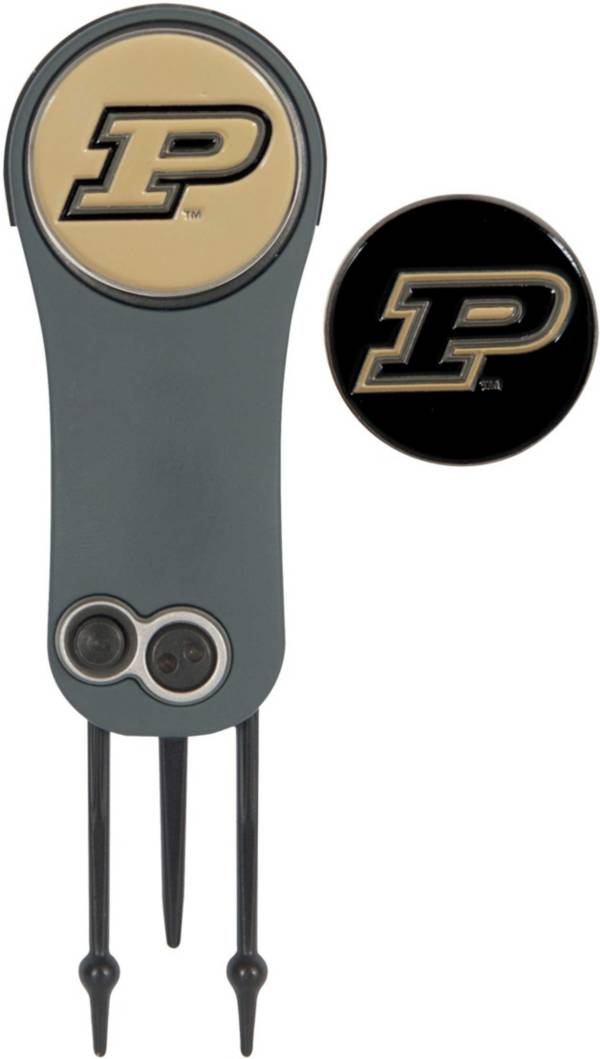 Team Effort Purdue Boilermakers Switchblade Divot Tool and Ball Marker Set product image