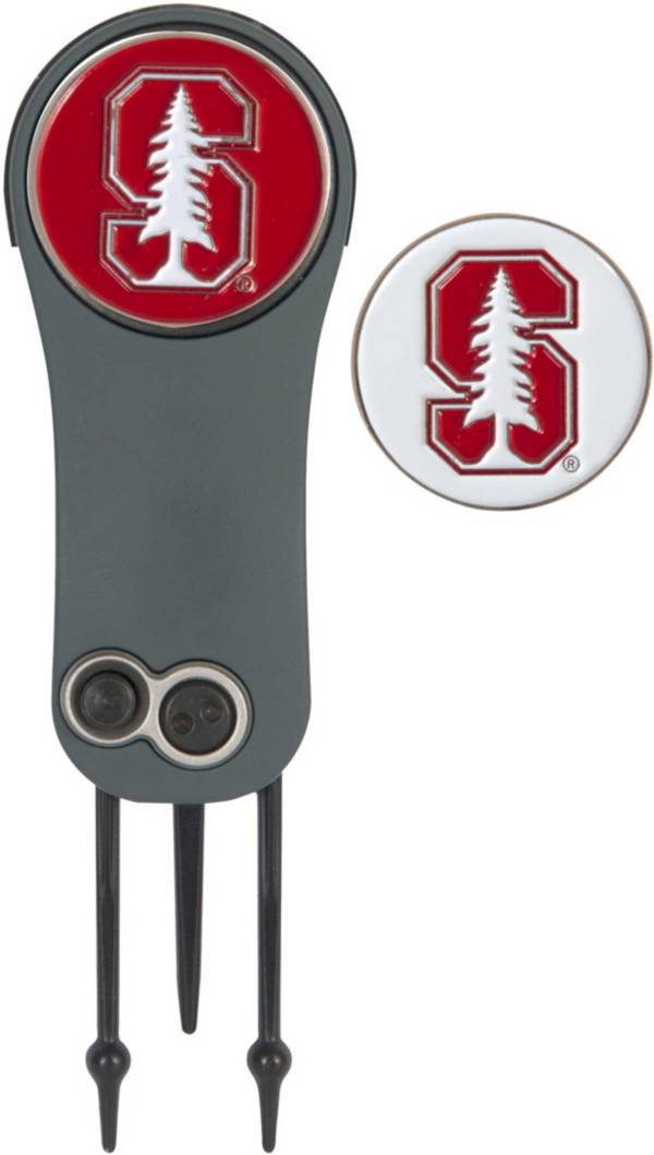 Team Effort Stanford Cardinal Switchblade Divot Tool and Ball Marker Set product image