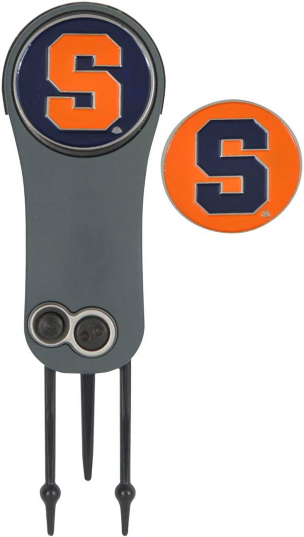 Team Effort Syracuse Orange Switchblade Divot Tool and Ball Marker Set