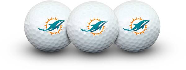 Team Effort Miami Dolphins Golf Balls - 3 Pack