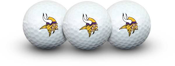 Team Effort Minnesota Vikings Golf Balls - 3 Pack