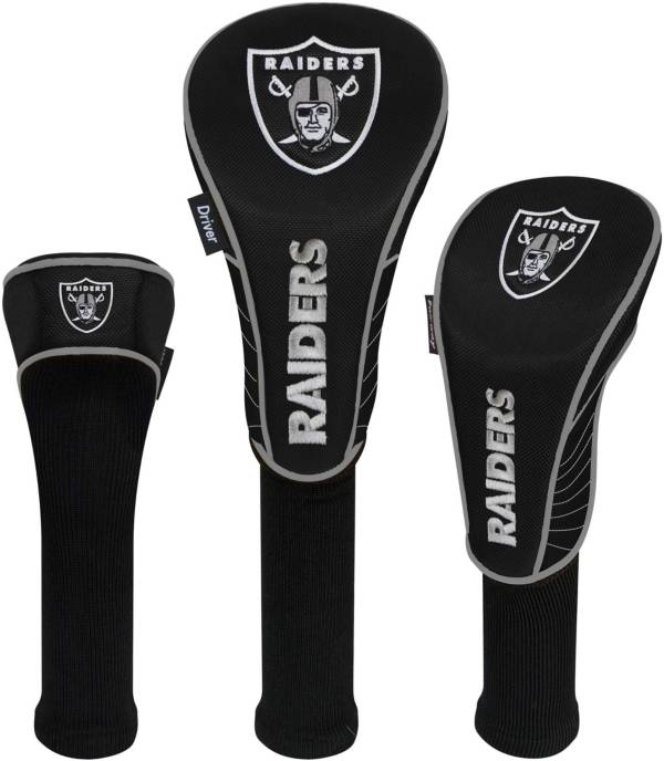 Team Effort Las Vegas Raiders Headcovers - 3 Pack