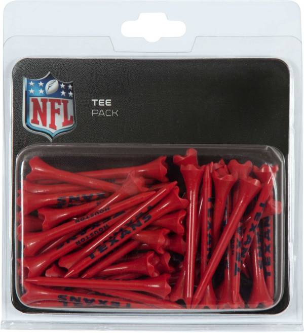 Team Effort Houston Texans 2.75" Golf Tees - 40 Pack